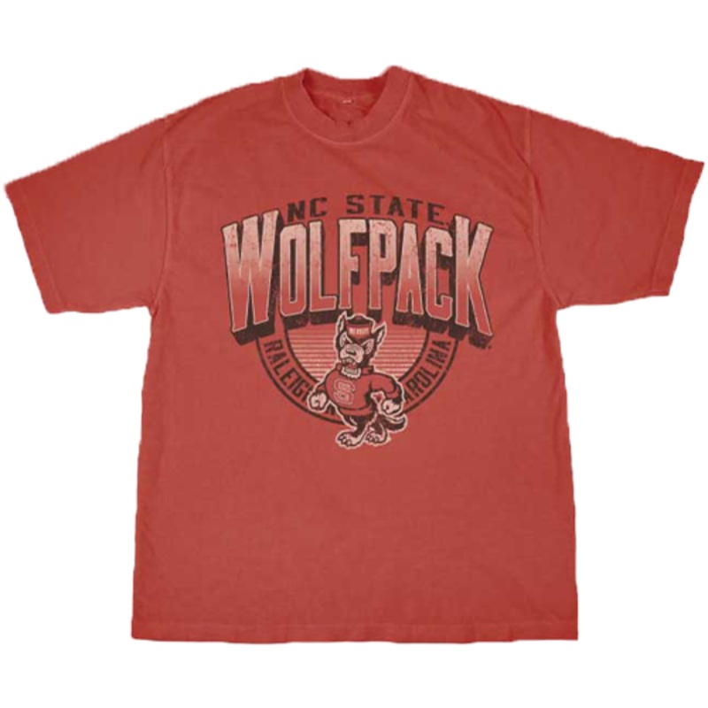 NC State Wolfpack Nantucket Red Last Penny Strutting Wolf T-Shirt