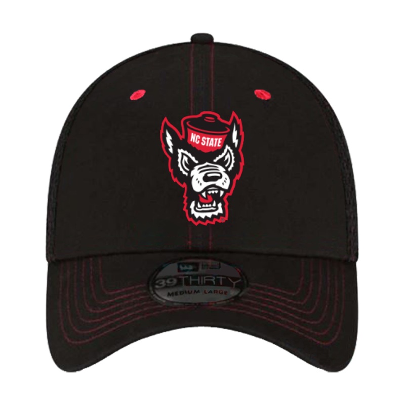 NC State Wolfpack New Era Neo 39Thirty Black Hat