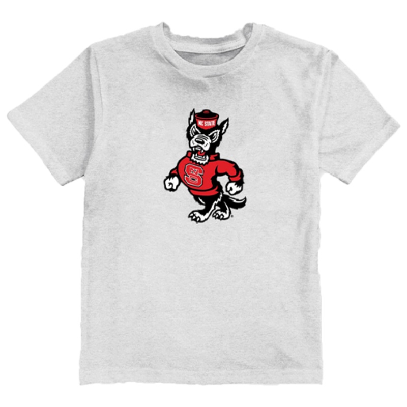 NC State Wolfpack White Toddler Boy’s Ian T-Shirt