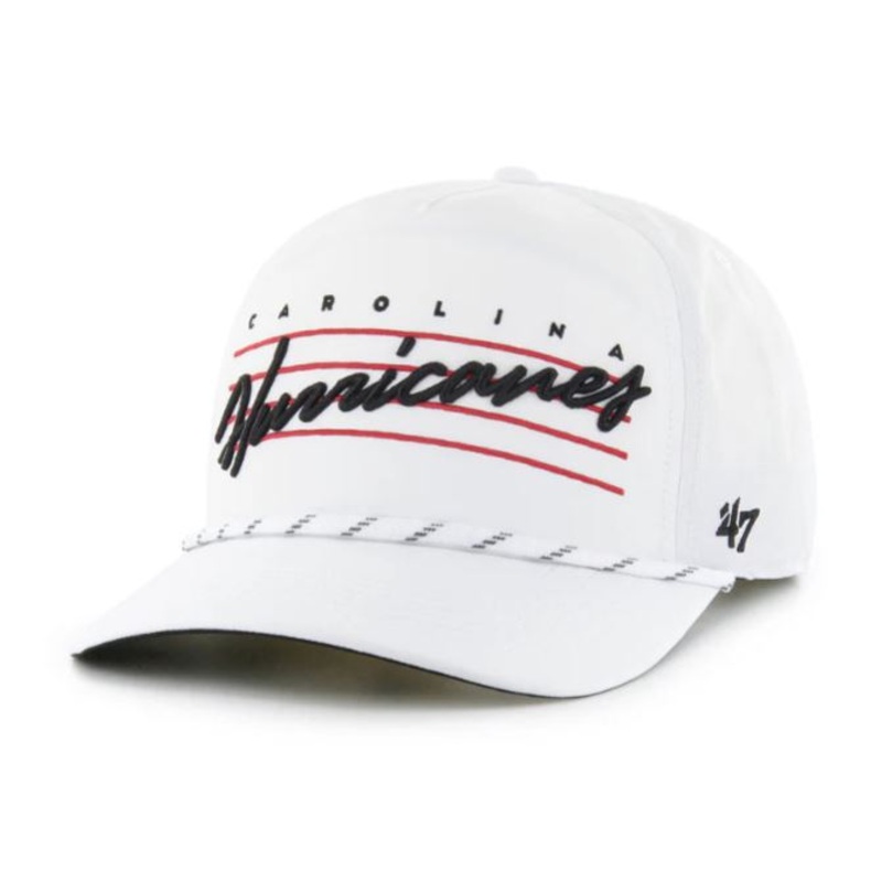 Carolina Hurricanes ’47 Brand Hitch White Downburst Hat
