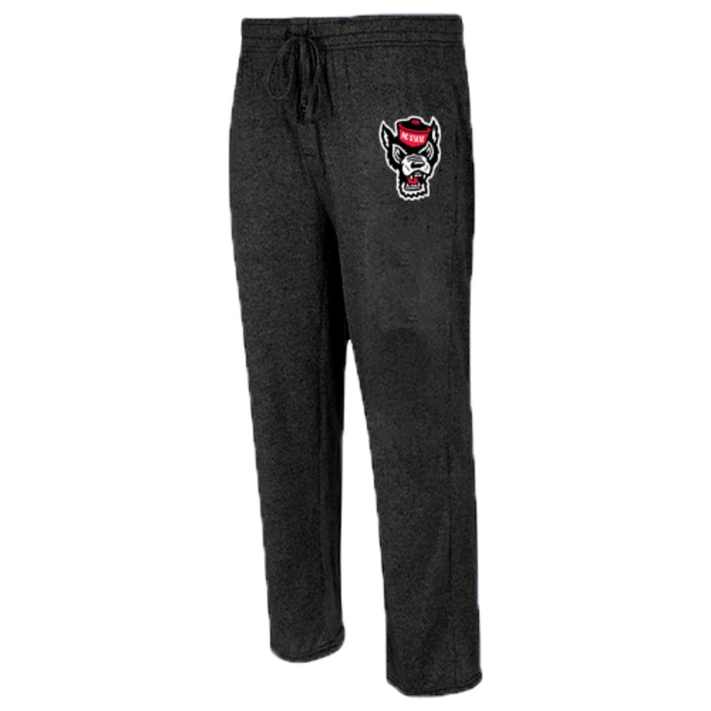 NC State Wolfpack Men’s Heathered Black Wolfhead Quest Knit Pants