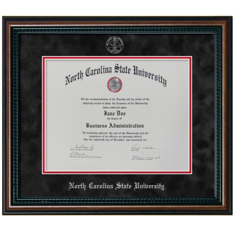 NC State Wolfpack New England Diploma Frame – 7017-1