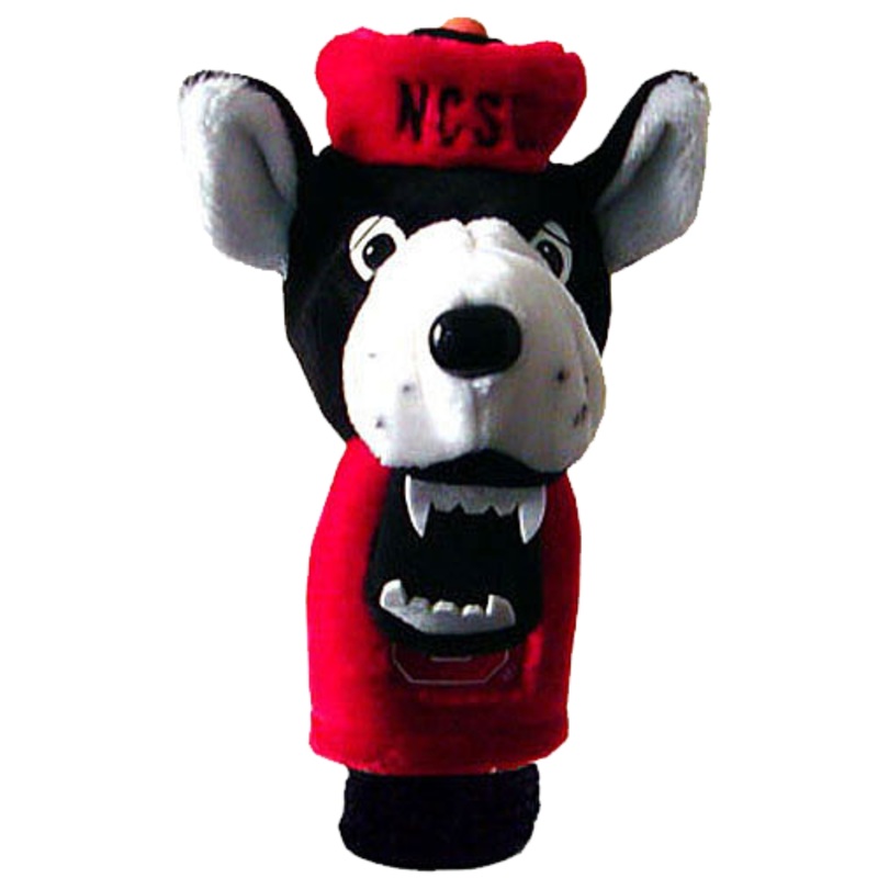 NC State Wolfpack Plush Wolf Mascot Jumbo Golf Headcover