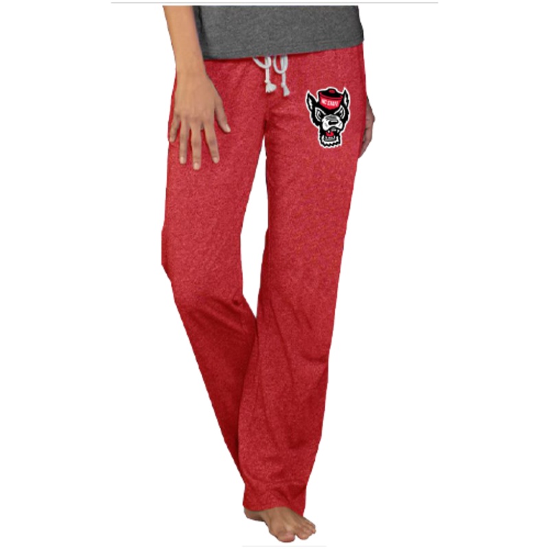 NC State Wolfpack Women’s Heathered Red Wolfhead Quest Knit Pants