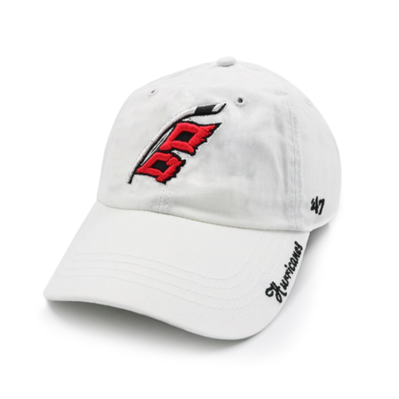 Carolina Hurricanes 47 Brand Women’s White Miata Clean Up Adjustable Hat