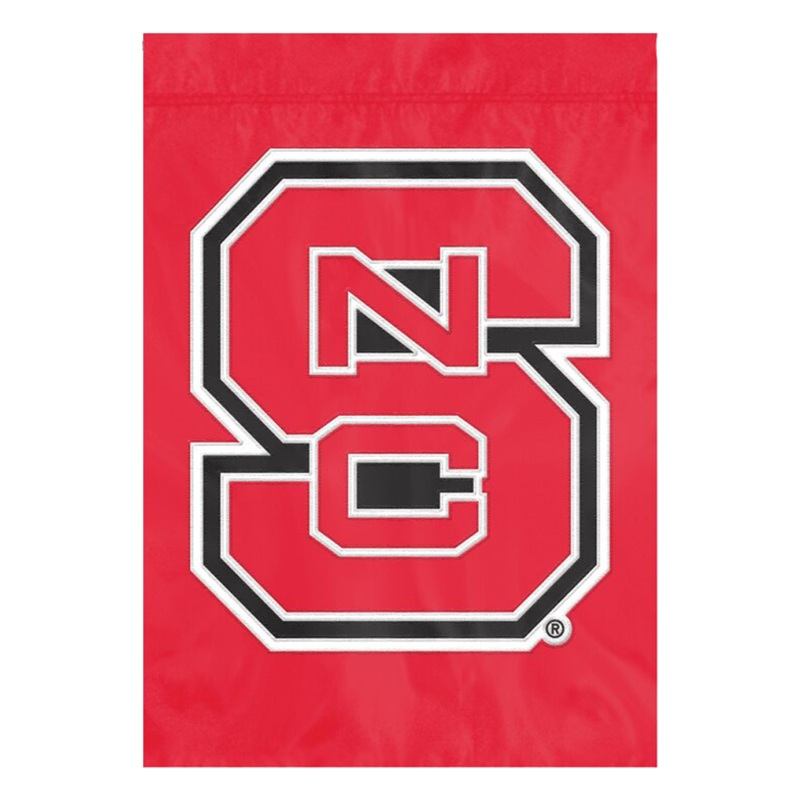 NC State Wolfpack 18 x 12.5 Premium Block S Garden Flag