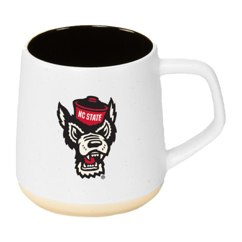 NC State Wolfpack 20oz Black Wolfhead Barbara Mug