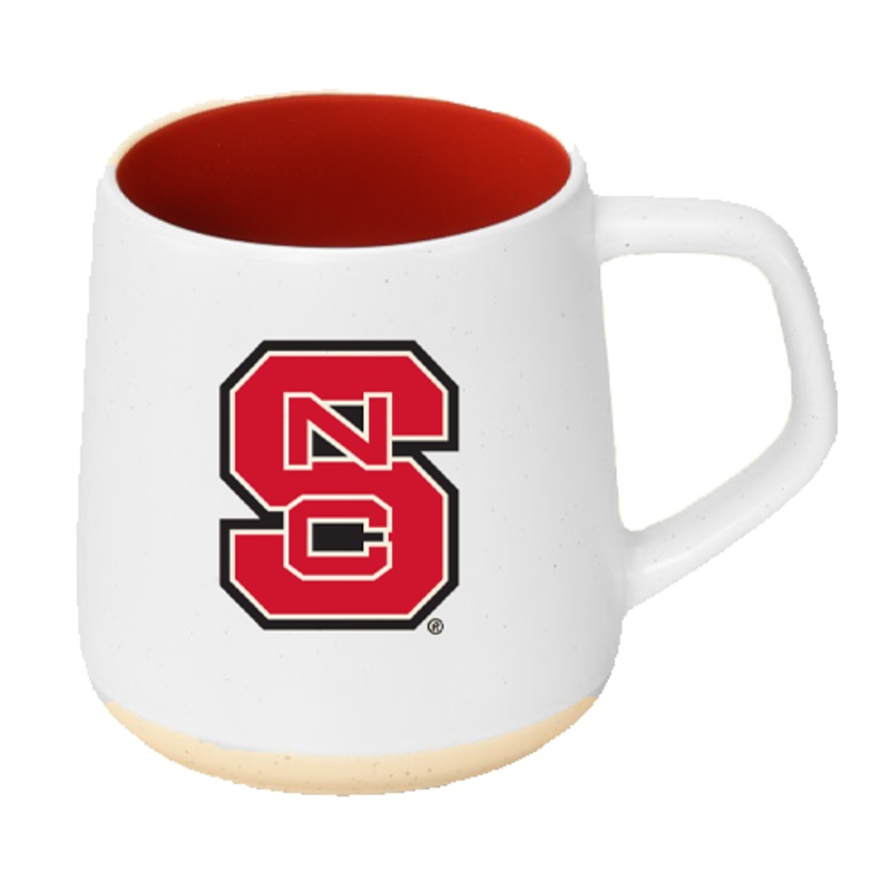 NC State Wolfpack 20oz Red Block S Barbara Mug