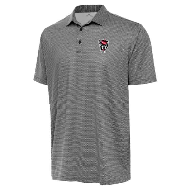 NC State Wolfpack Antigua Wolfhead Rings Polo