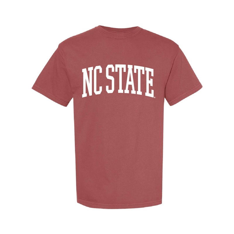 NC State Wolfpack Comfort Colors Brick Arch T-shirt