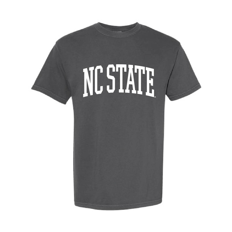 NC State Wolfpack Comfort Colors Pepper Arch T-shirt
