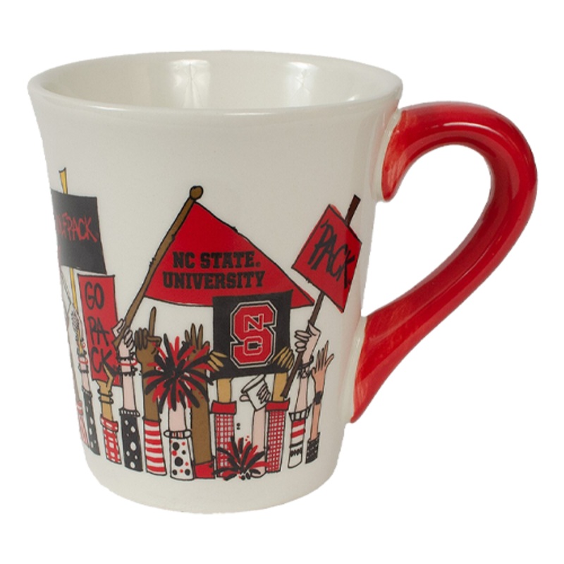 NC State Wolfpack Fans Cheer Mug