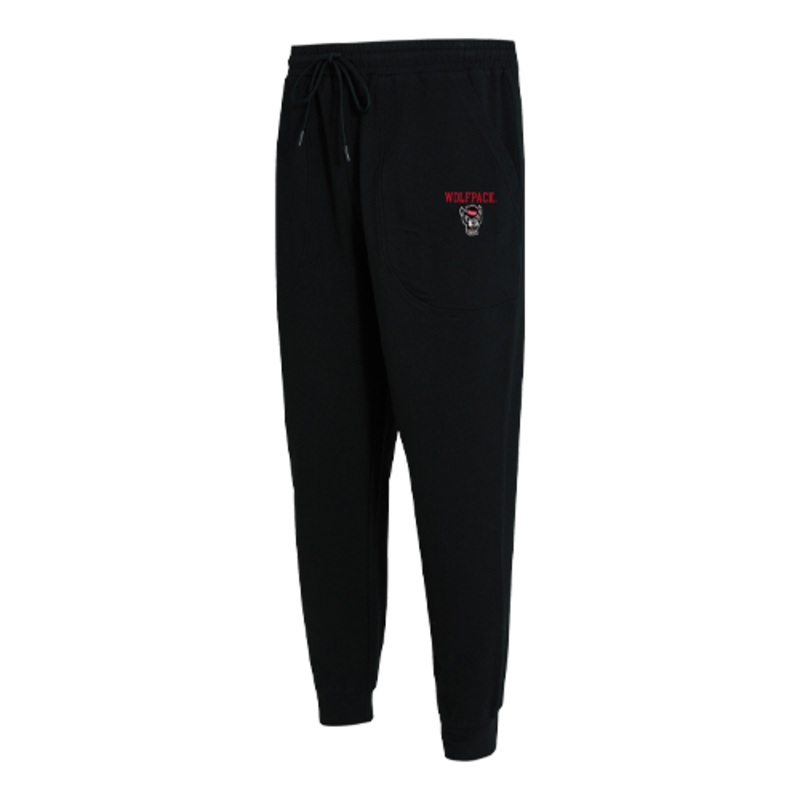 NC State Wolfpack Men’s Black Elevation French Terry Jogger Pants
