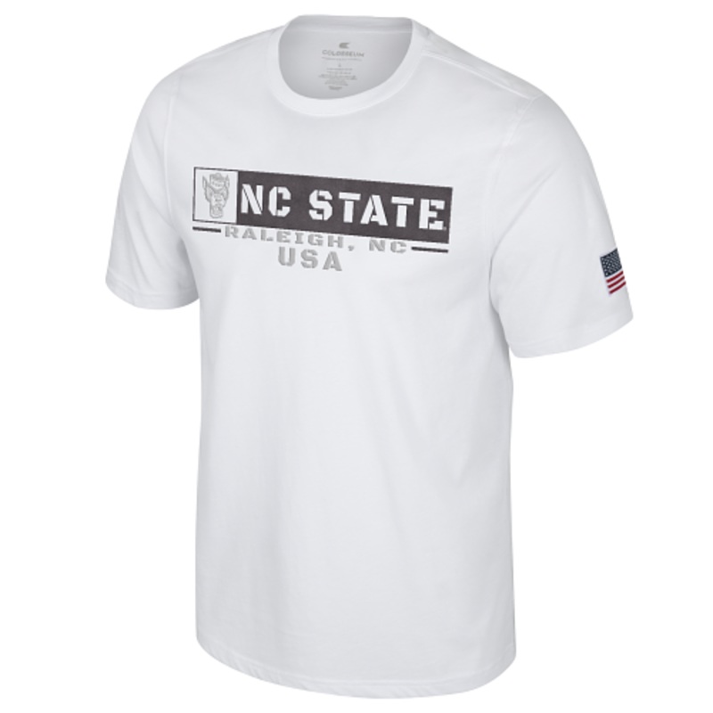 NC State Wolfpack Men’s White OHT T-Shirt