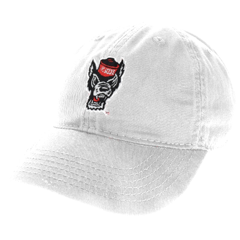 NC State Wolfpack White Relaxed Twill Toddler Hat