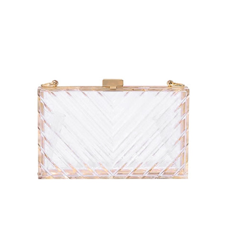 Chevron Box Clutch