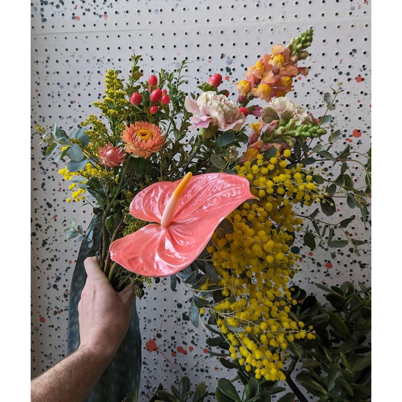 Fresh Flower Subscription – Wrapped Bouquet