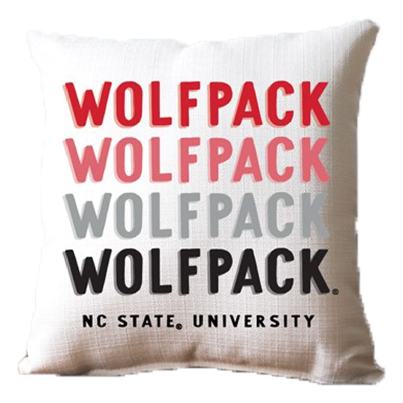 NC State Wolfpack Gradient Pillow