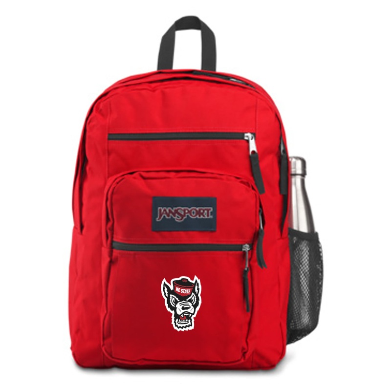 NC State Wolfpack Jansport Red Big Student Backpack
