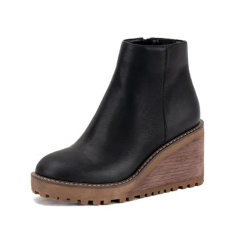 The Alexis Ankle Boot in Black