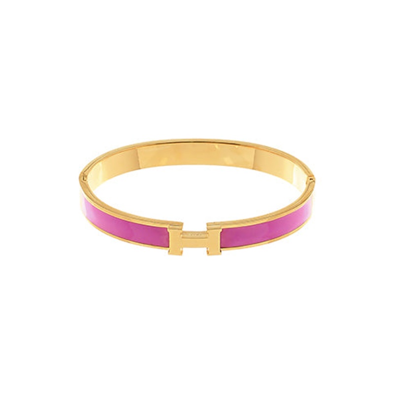 The Amora Bangle in Fuchsia
