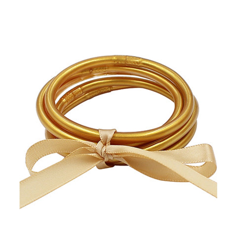 The Jill Bangle Set in Gold