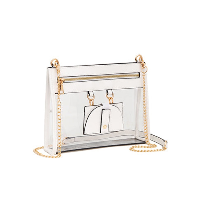 The Pricilla Shoulder Bag-White