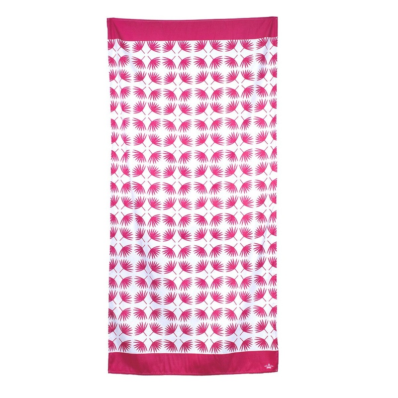 Boca Raton Beach Towel in Pink