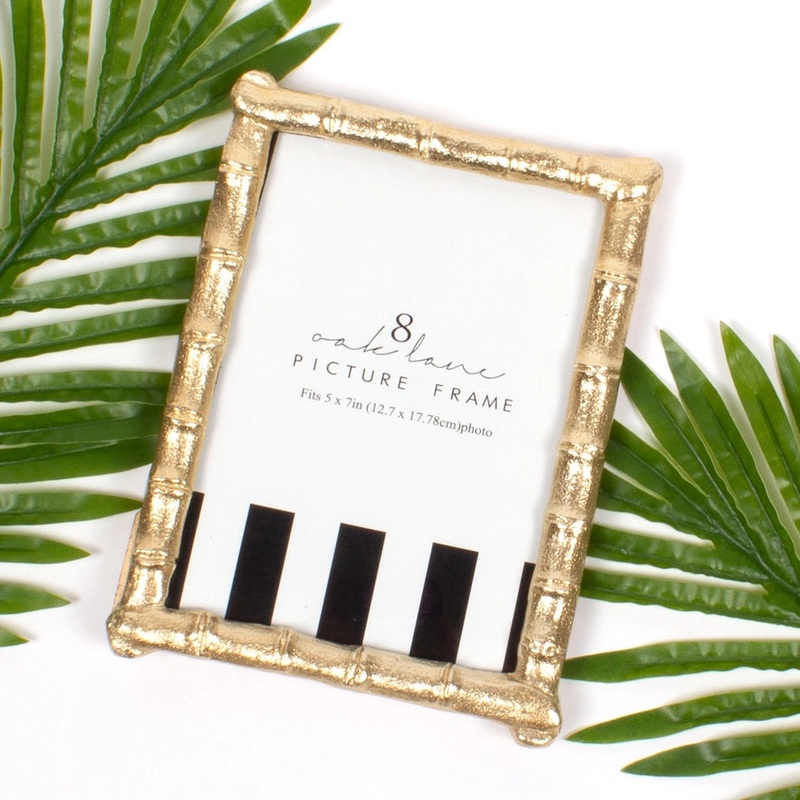 Gold Bamboo 5×7 Picture Frame