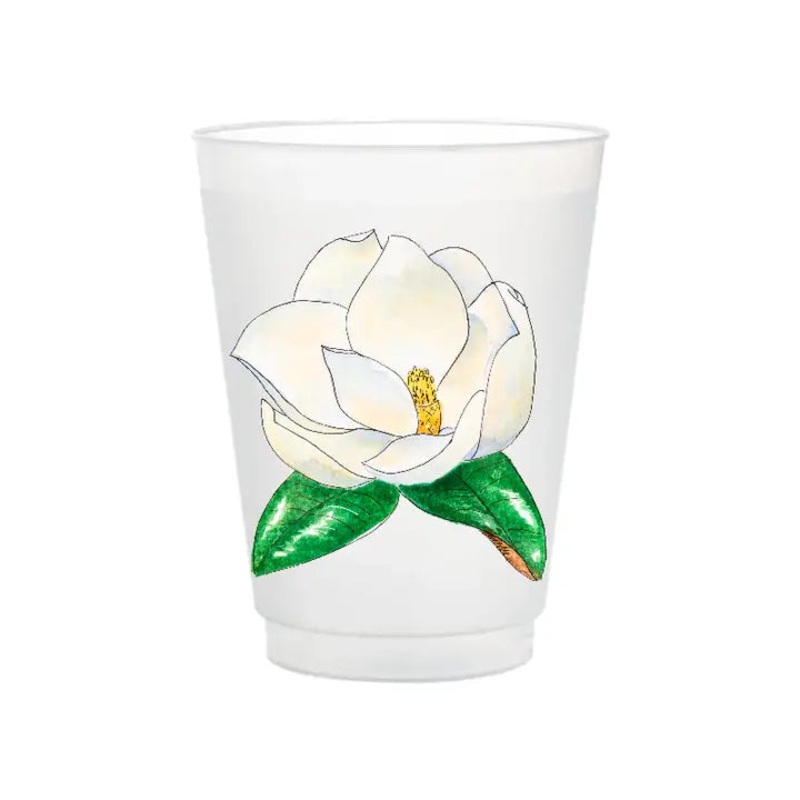 Magnolia Frosted Cups | Set of 6
