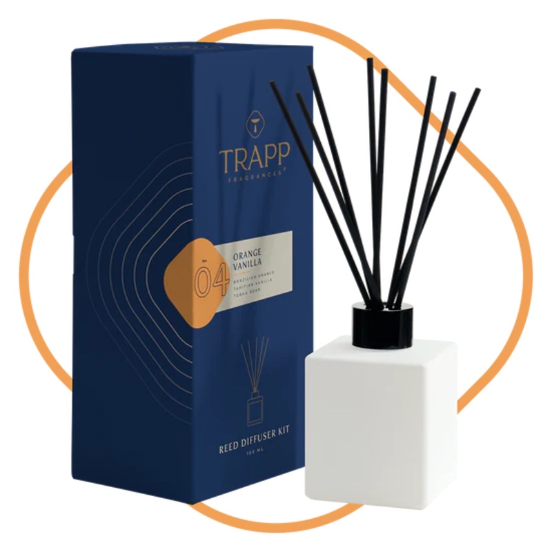 No. 04 Orange Vanilla  oz. Reed Diffuser Kit