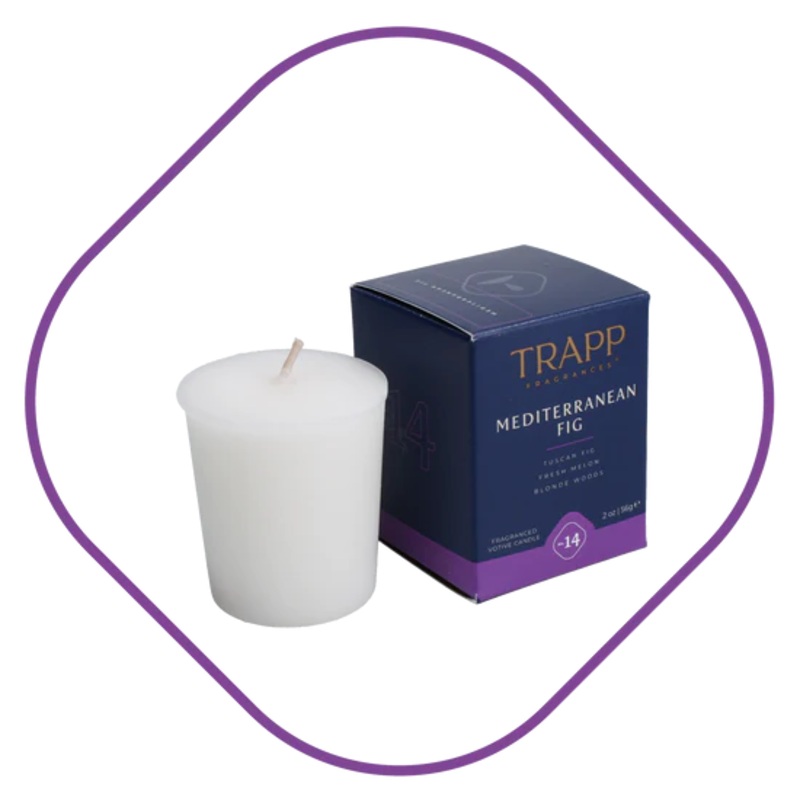 No. 14 Mediterranean Fig 2 oz. Votive Candle