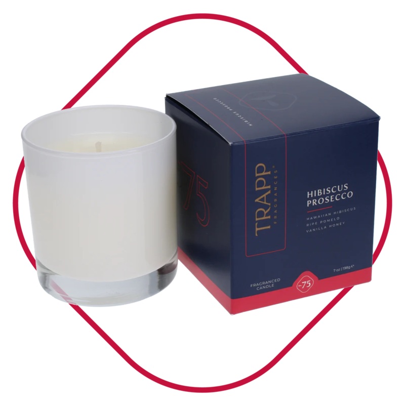 No. 75 Hibiscus Prosecco 7 oz. Candle in Signature Box