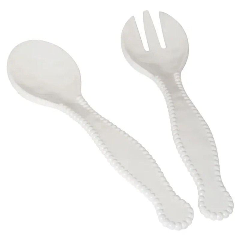 Perlette Cream – 2 Pc. Salad Servers