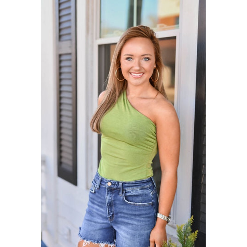 The Ivey Bodysuit in Olive