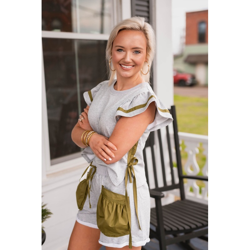 The Stella Set in Olive