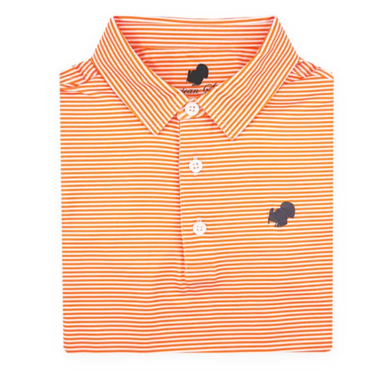 American Strutter Performance Polo-Orange