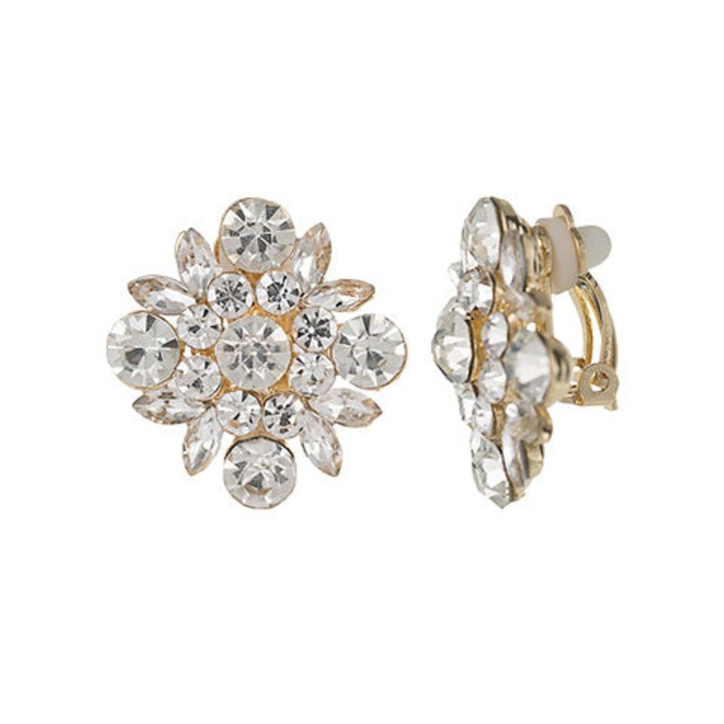 Floral Clip-on Earrings