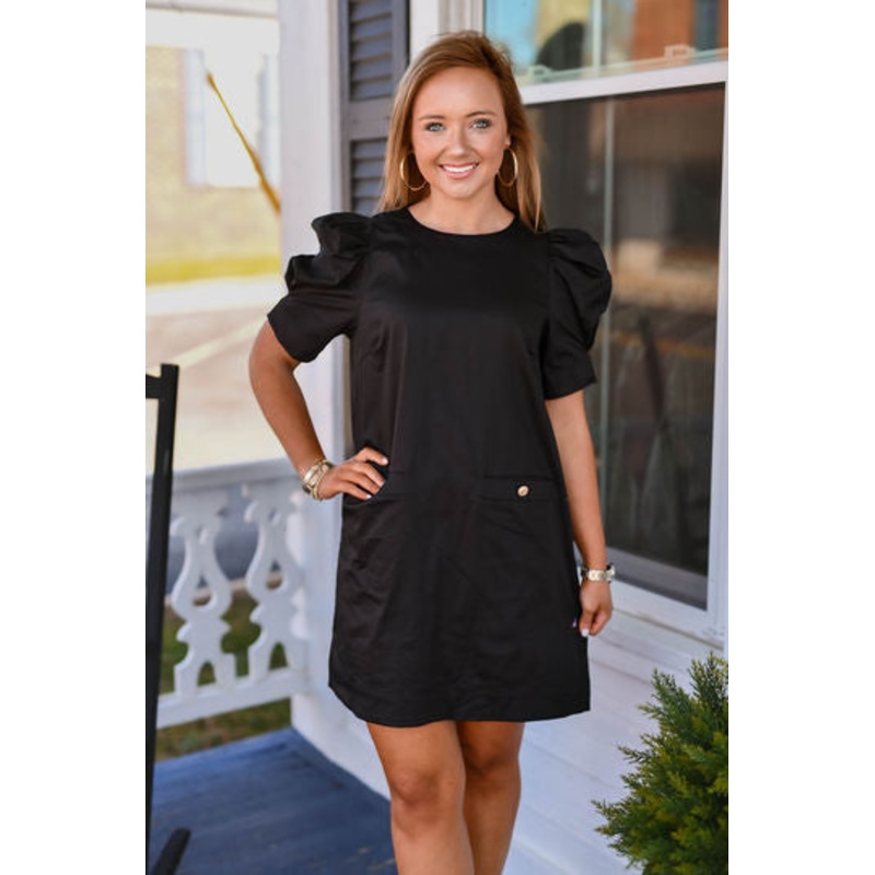 The Claire Dress in Black