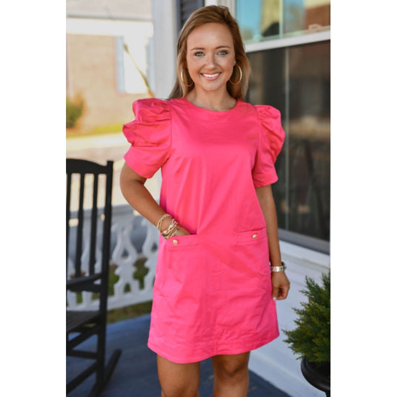 The Claire Dress in Pink