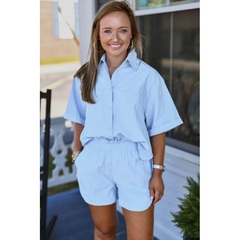 The Fuller Top in Blue