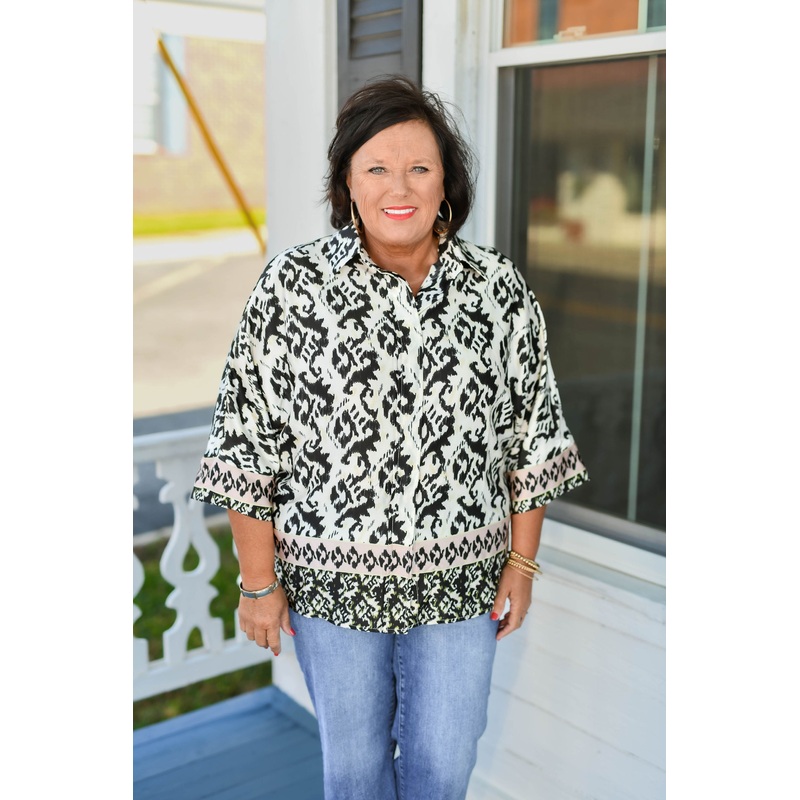 The Walters Top in Black