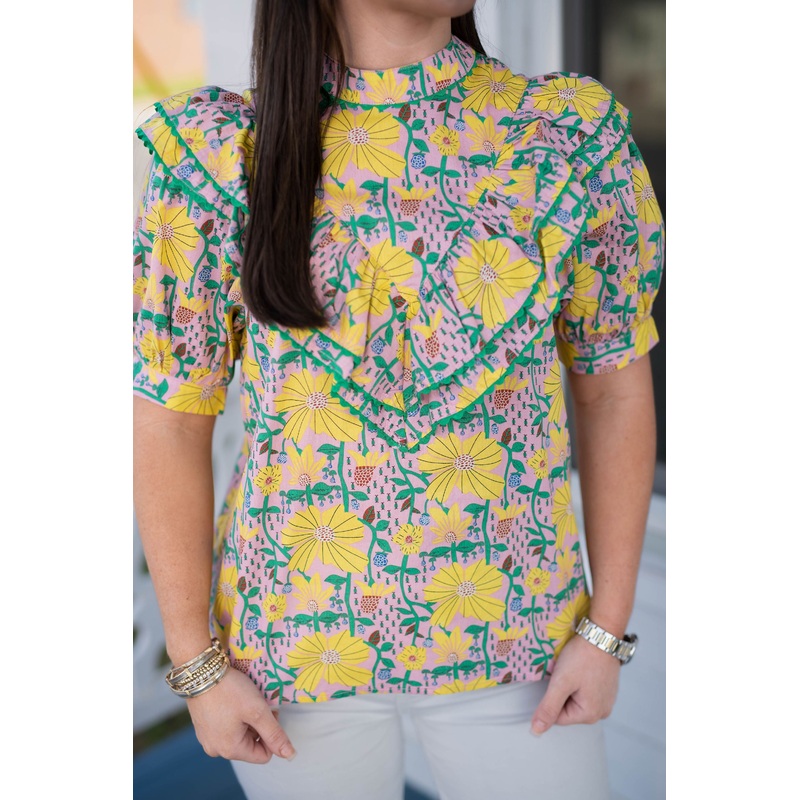 The Williams Top in Pink