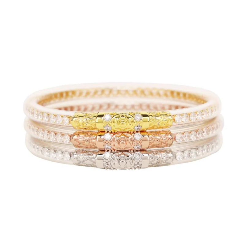 Three Queens All Weather Bangles (AWB) – Clear Crystal
