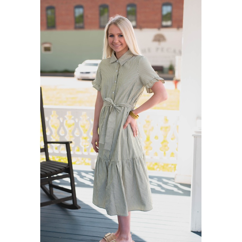 The Aryn Button Down Dress