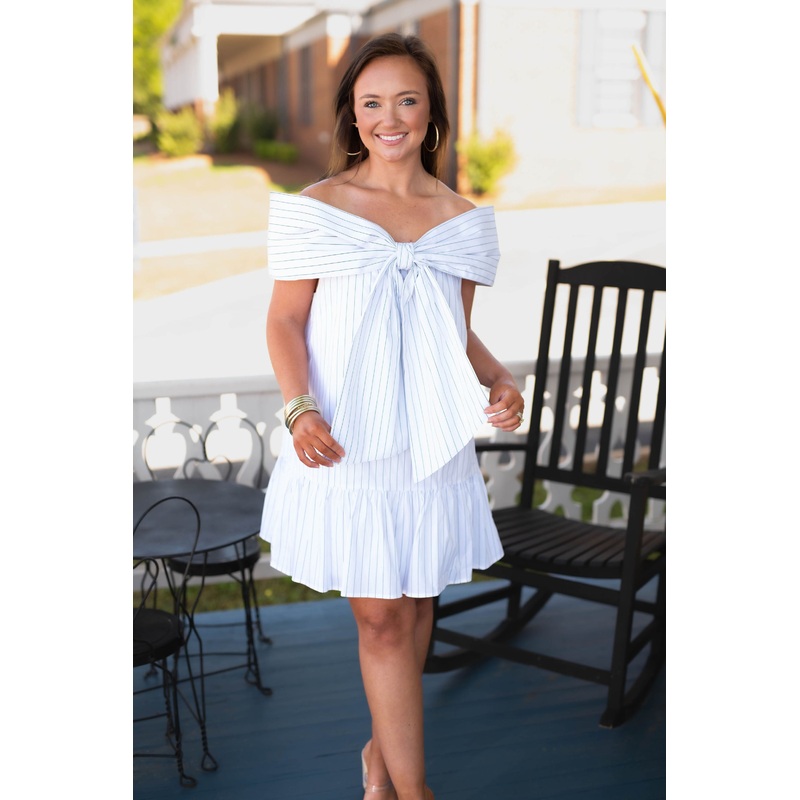 The Cassie Bow Dress