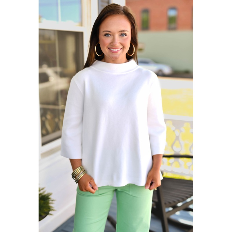 The Jarrell Sweater in Cream