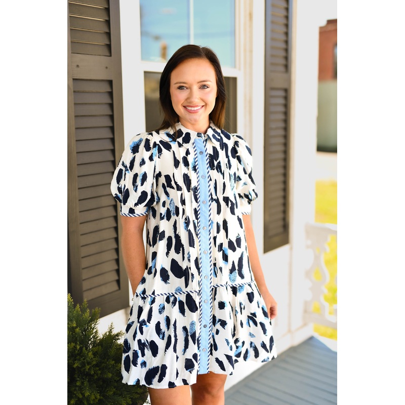 The Jolie Dress in Navy
