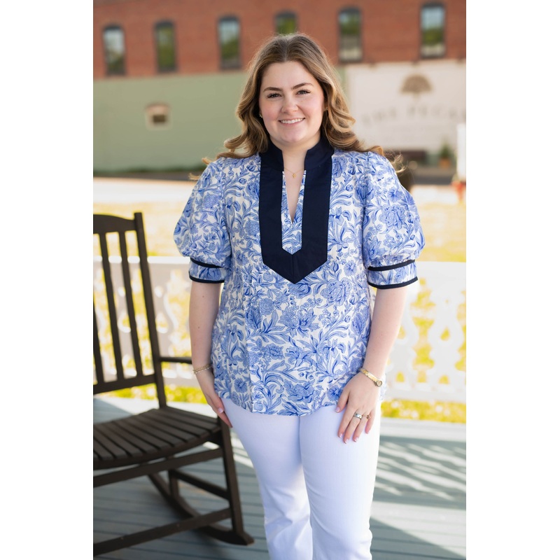The Jolie Top in Blue