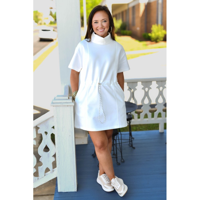 The Ruth Dress in White